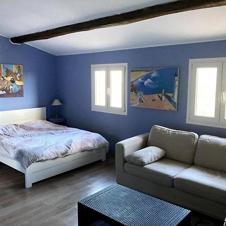 Agreable Chambre D'Hotes Avec Vue Sur Les Collines Διαμέρισμα La Colle-sur-Loup Εξωτερικό φωτογραφία